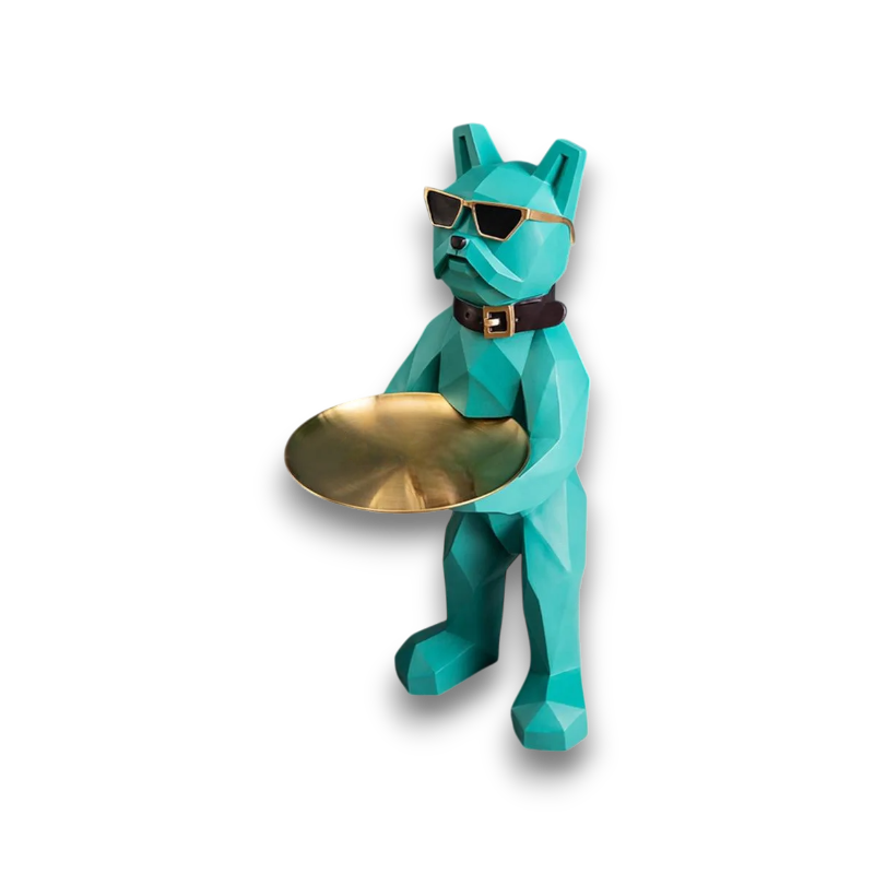 Grand Bulldog Hookah Display Figurine