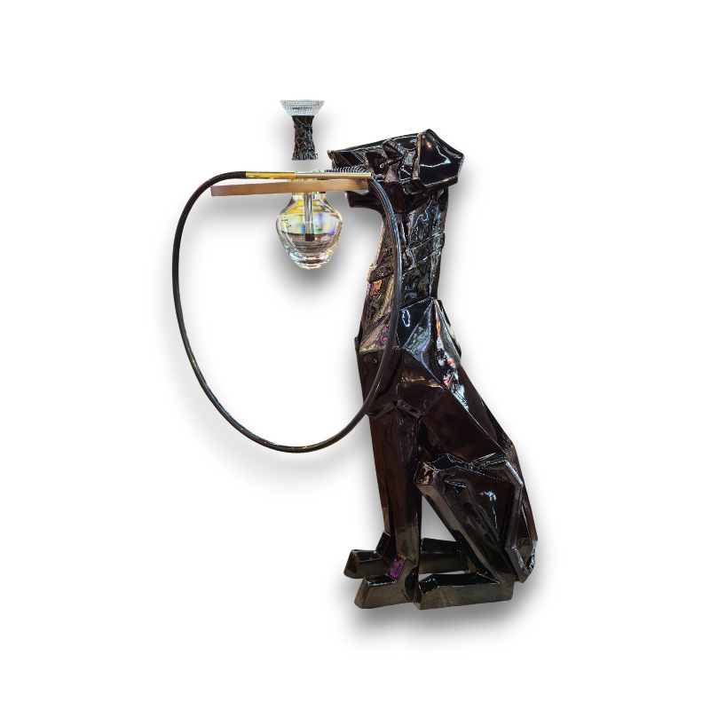 Majestic Dobermann Sculpture Hookah 36-Inch