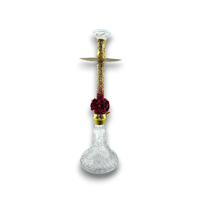 Elegant Khateeb 26-Inch Color Roses Hookah