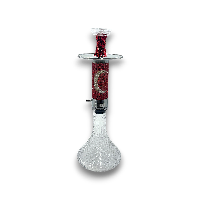 Khateeb Bling Flag Hookah - 22 Inch