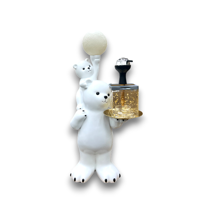 Majestic 34-inch Polar Bear Hookah