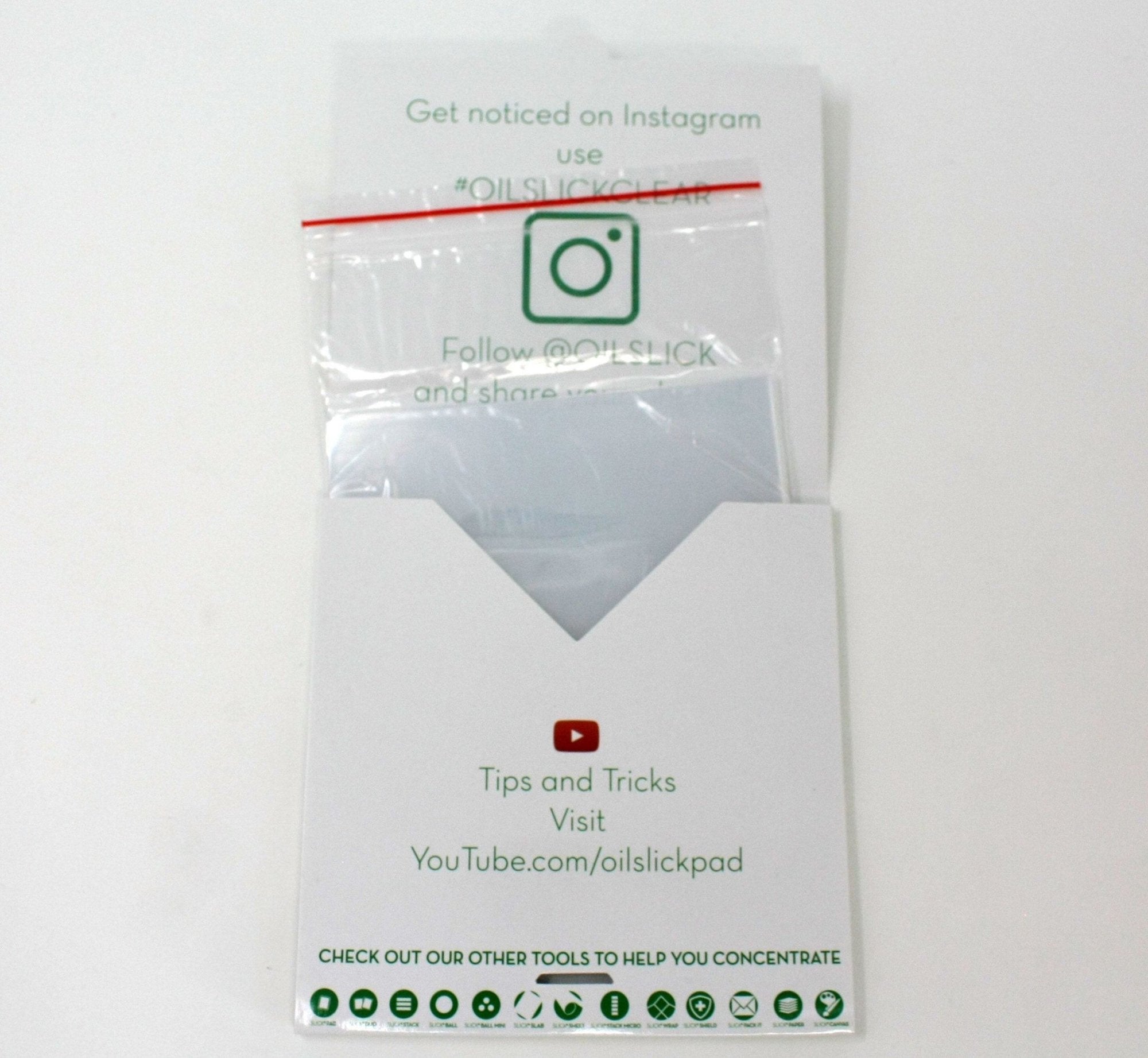 Oil Slick Clear FEP Concentrate Sheets (50-Pack)