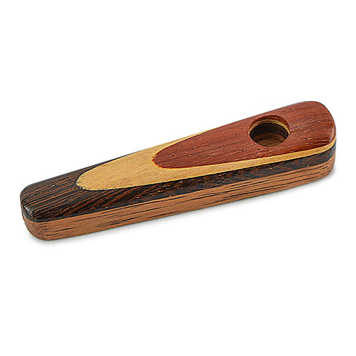 Artisan Laminated Wood Hand Pipe