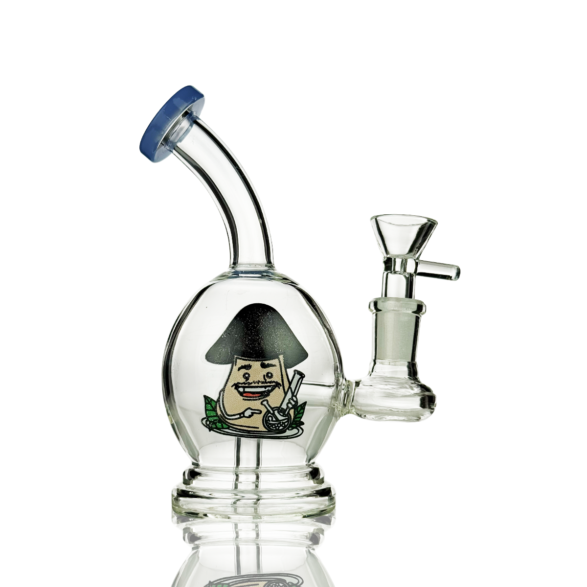 Elegant Spherical Water Pipe with Sticker