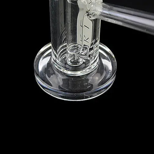 Premium Klean Glass Rig – Heavy Duty 7-9mm bong with percolator feature in the base