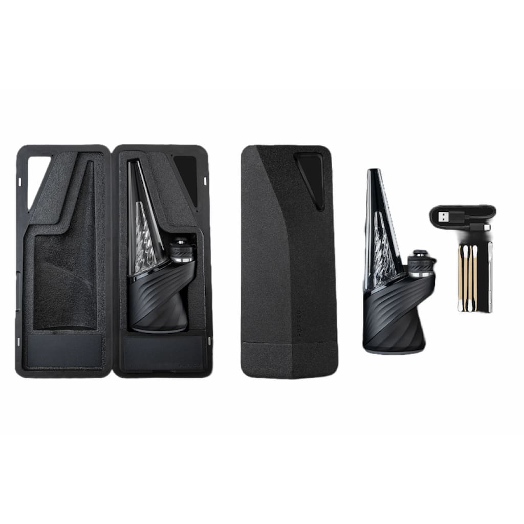 Advanced Peak Pro Smart Rig With Carrying Case, Laser Cut Perc Slots, And Accessories
