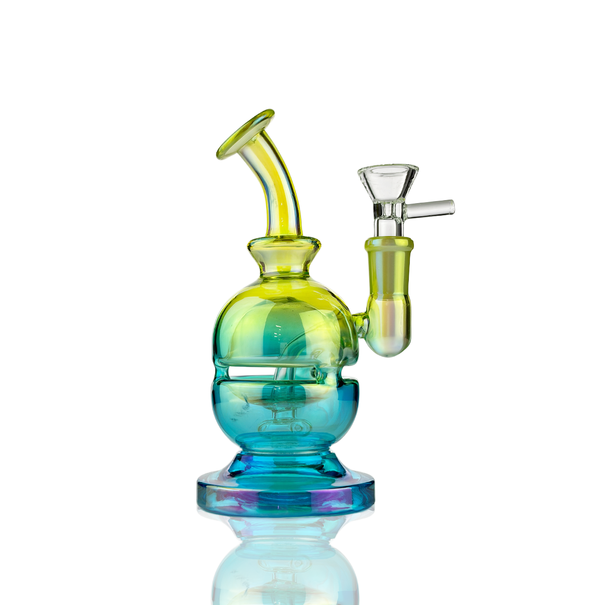 Compact Electroplated Recycler Water Pipe