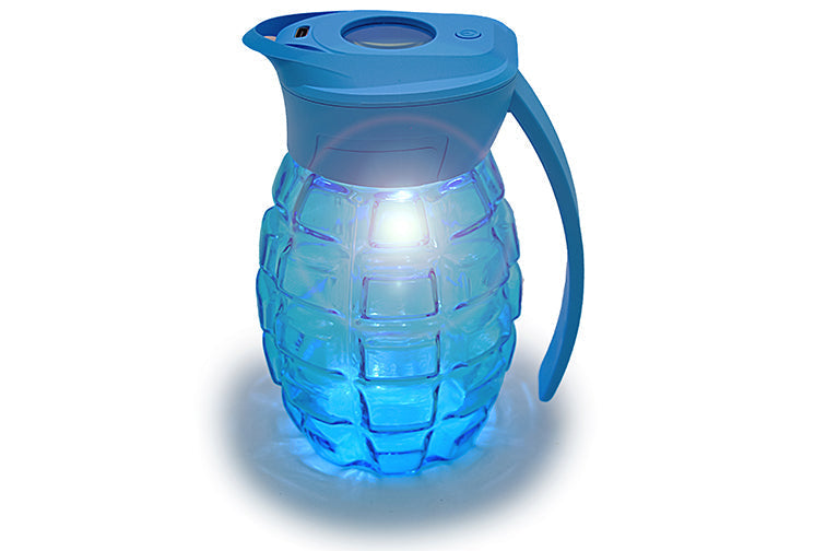 Grenade Magnifying Storage Jar with LED Light