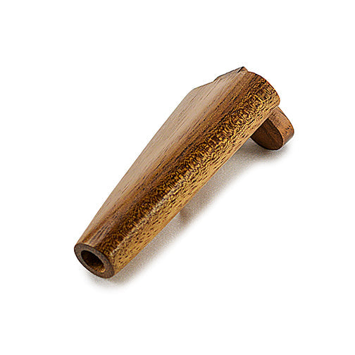 Exotic Wood Dual Joint Pipe with Swivel Cap