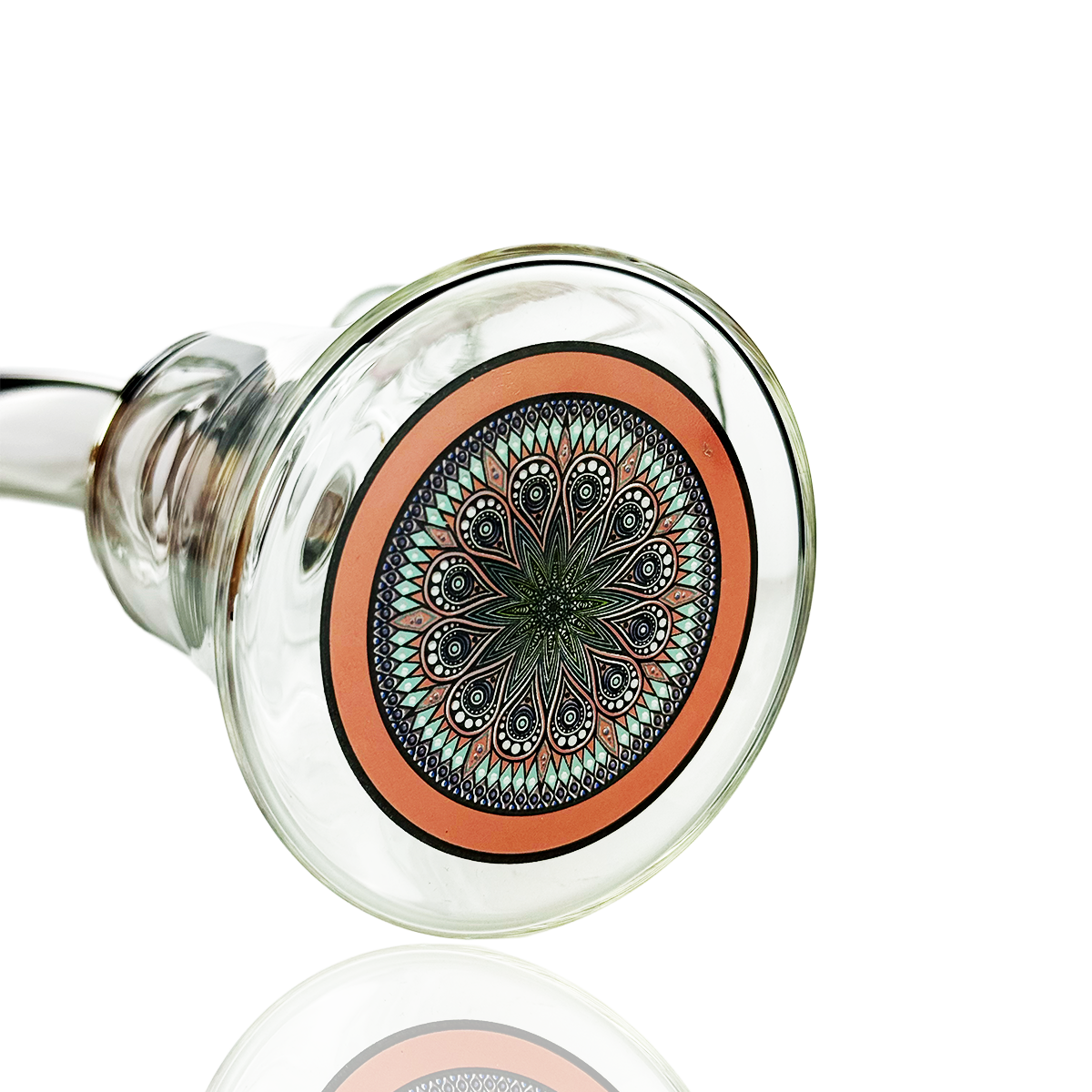 Compact 6-Inch Glass Water Pipe with 14mm Bowl