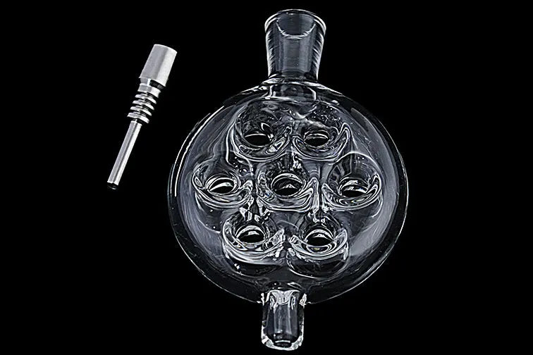 Fab Egg Glass Nectar Collector with Titanium Tip