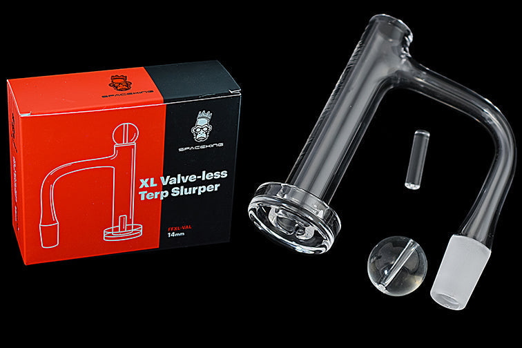 Premium XL Valveless Terp Slurper Kit - Red & Black