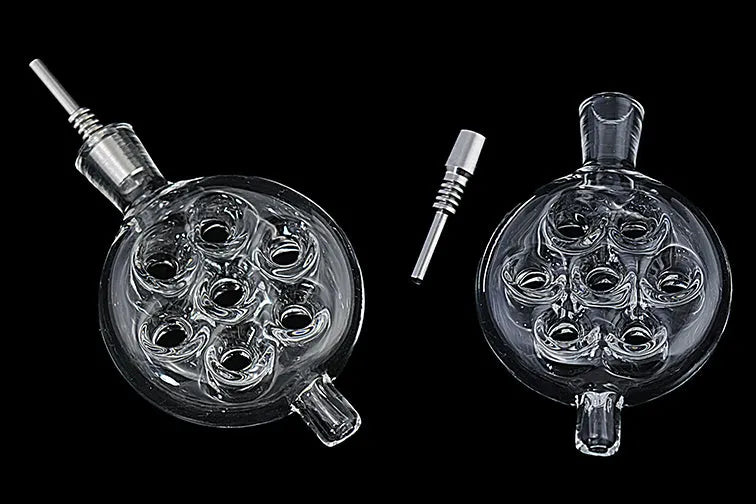 Fab Egg Glass Nectar Collector with Titanium Tip