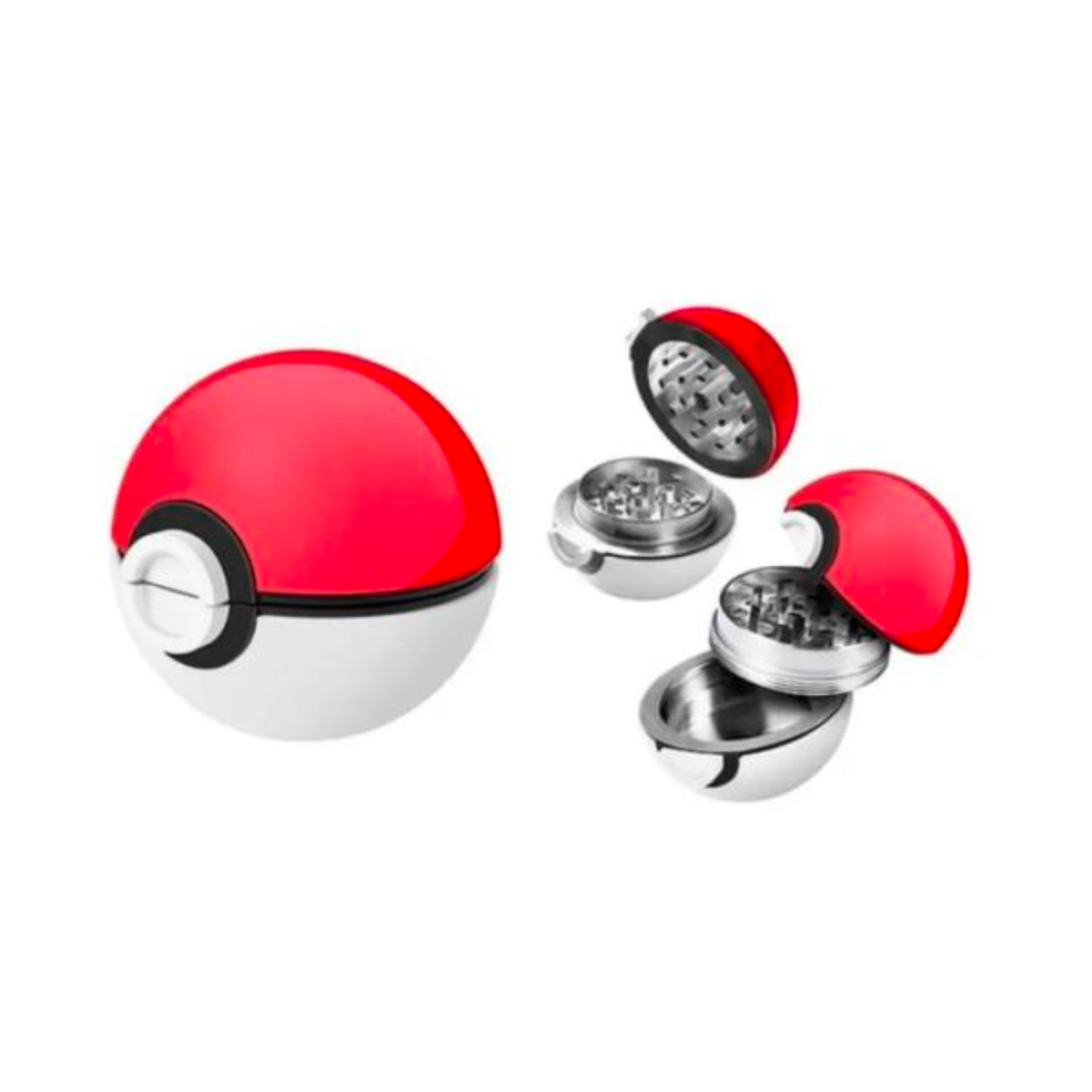 Compact 43mm Ball-Style Dry Herb Grinder 6-Piece Set