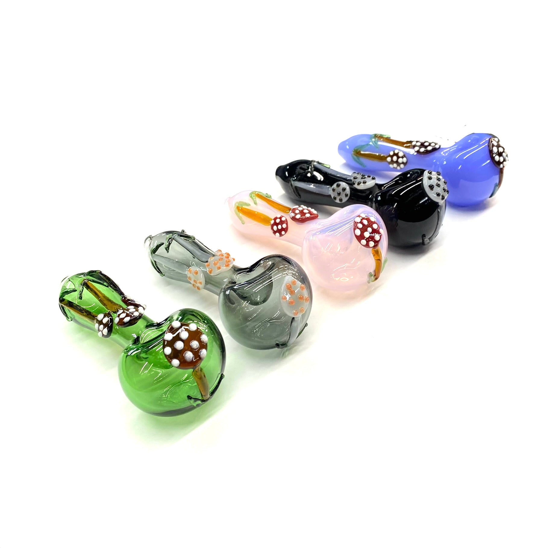 Mushroom Glass Hand Pipe for Herbal Enjoyment