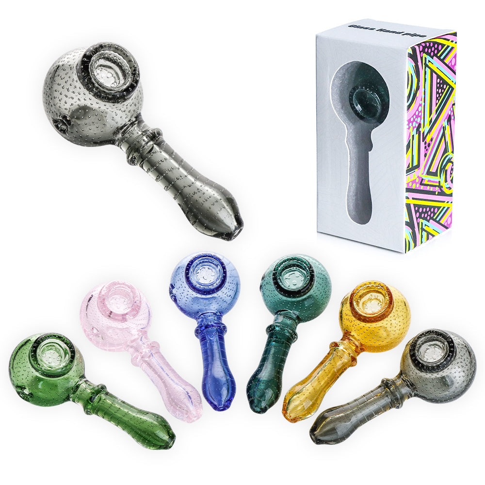 Artisan 5-Inch Bubble Trap Glass Hand Pipe