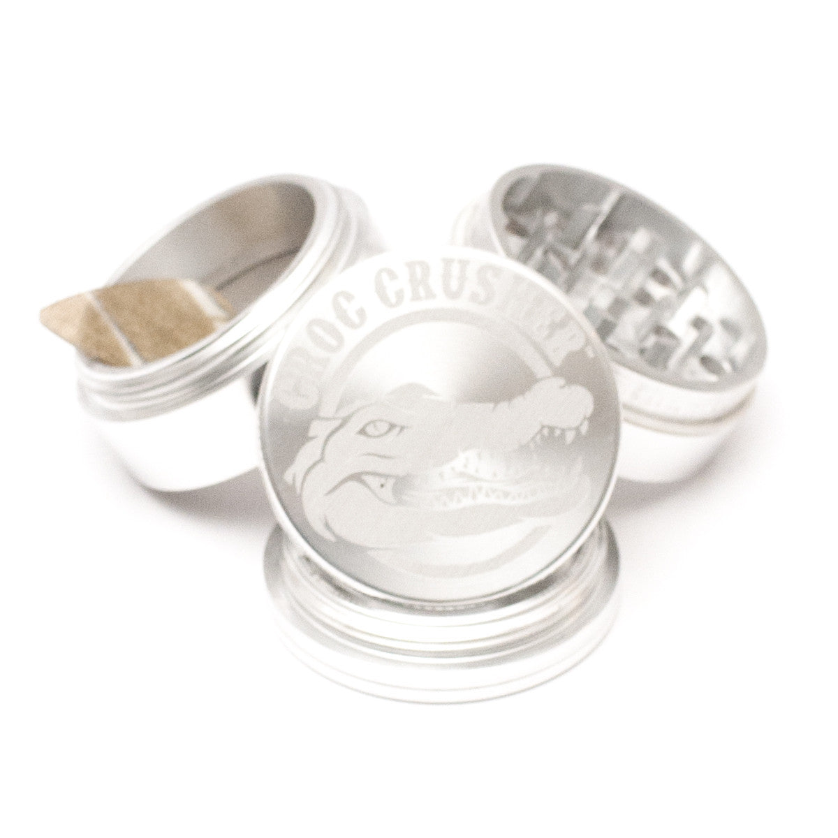 Croc Crusher 2.0" Aluminum Dry Herb Grinder