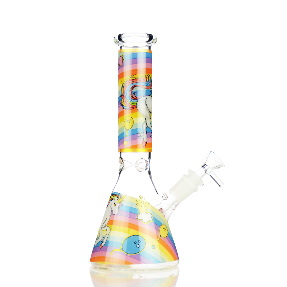 10-Inch Unicorn Beaker Water Pipe