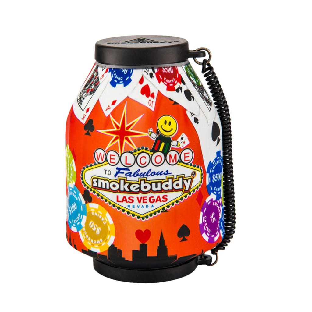 Smokebuddy Original Personal Air Filter with Vegas-themed design
