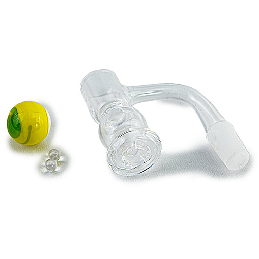 Purple Fully Fused Round Belly Terp Slurper Kit