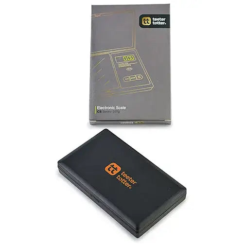 Teeter totter scales black electronic scale with orange logo