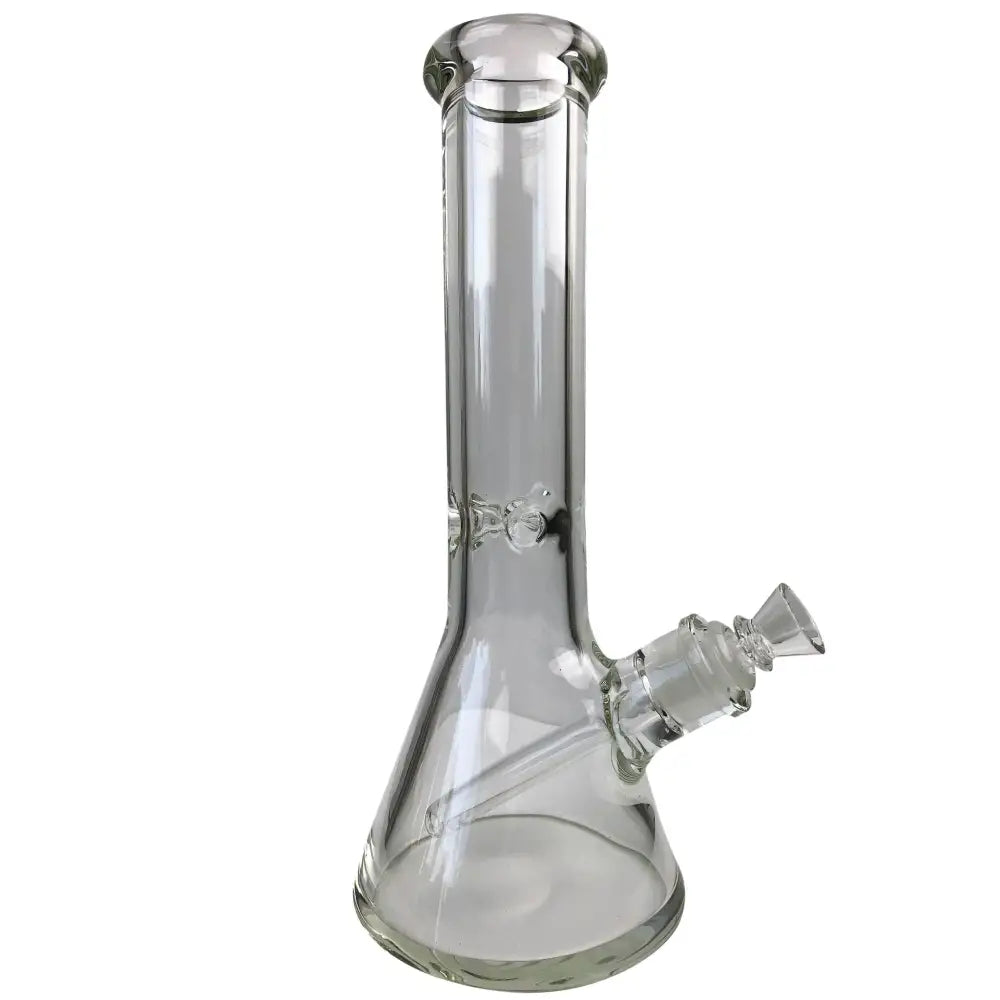 Thick glass beaker base water pipe with diffused downstem
