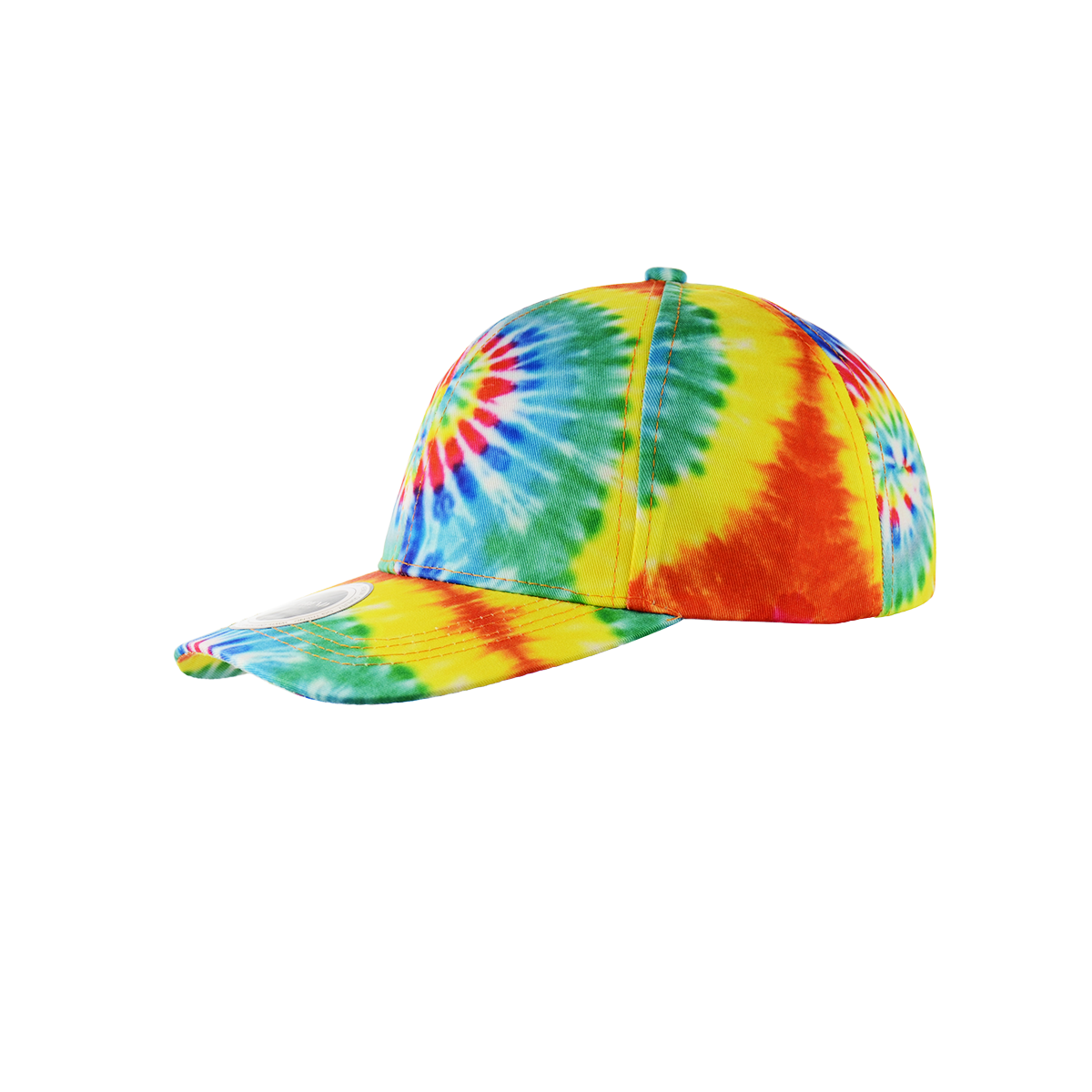Tie-Dye Patterned Snapback Hat