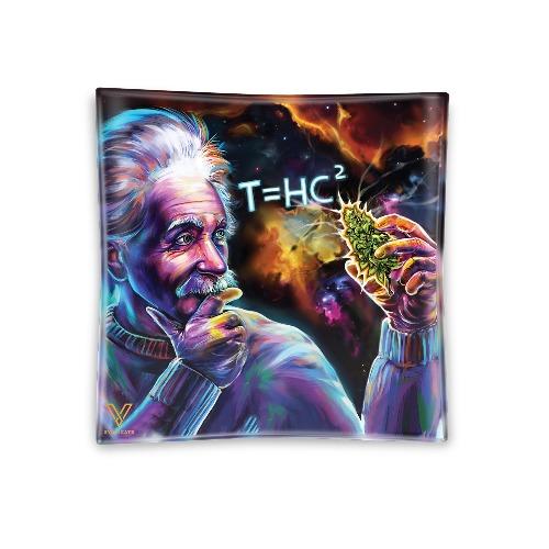 Einstein Blackhole Tempered Glass Ashtray