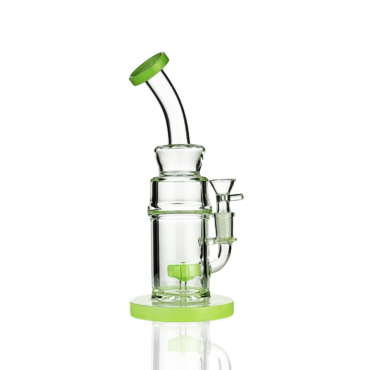 8-Inch Slime Shower Water Pipe with 14mm Bowl