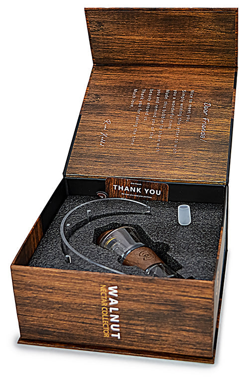 Connect Wood Nectar Collector with Perc