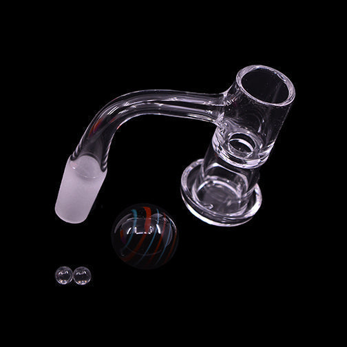 Purple Fully Fused Round Belly Terp Slurper Kit