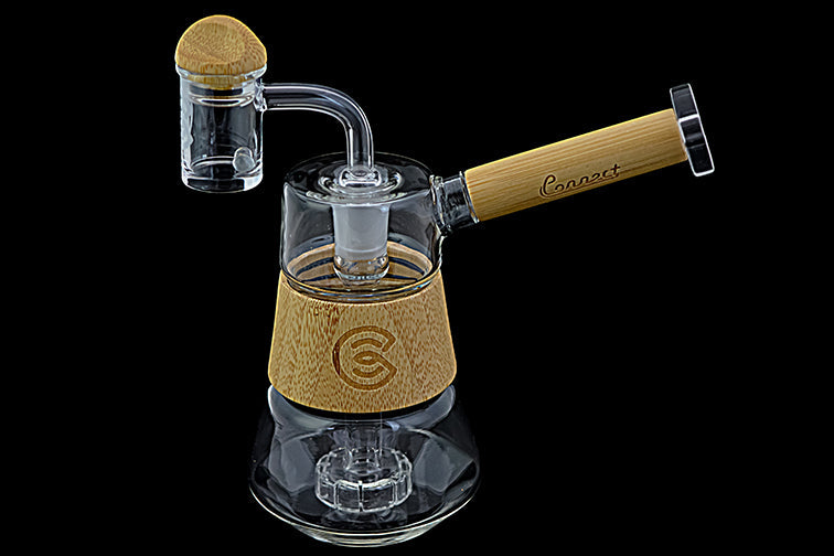 Connect Natural Wood Dab Rig Collection