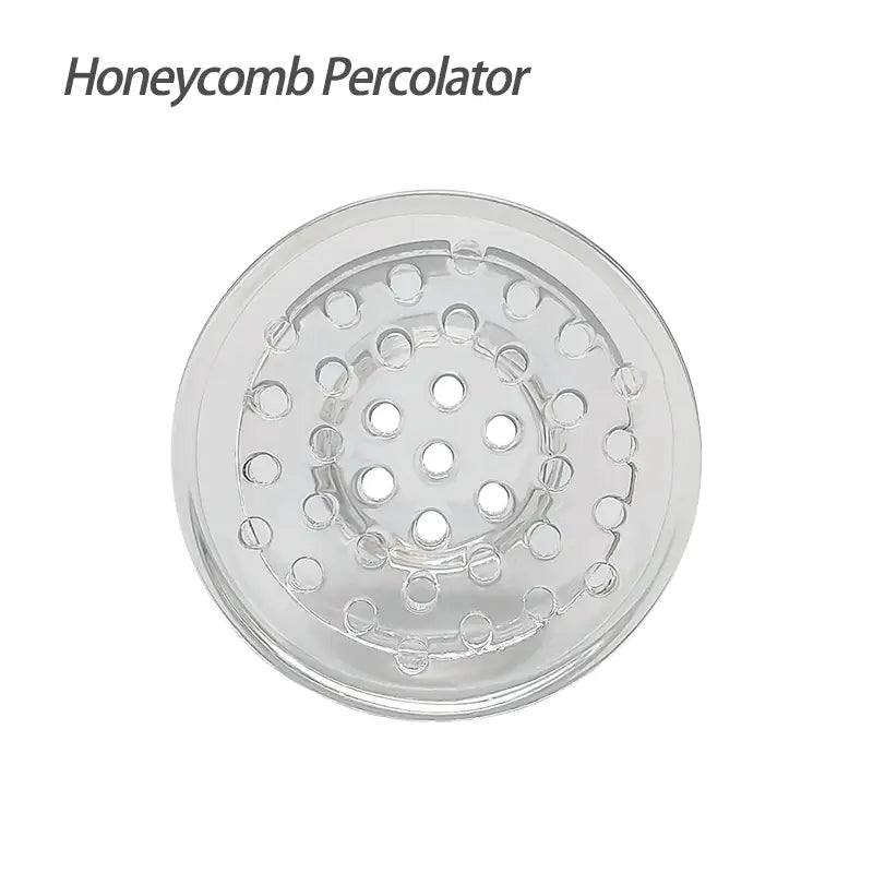 Honeycomb Percolator featuring a honeycomb hole pattern for Waxmaid Ares filtration upgrade