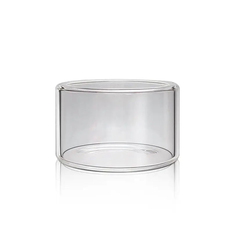Clear cylindrical glass container for Waxmaid Honey Cup on Waxmaid official website