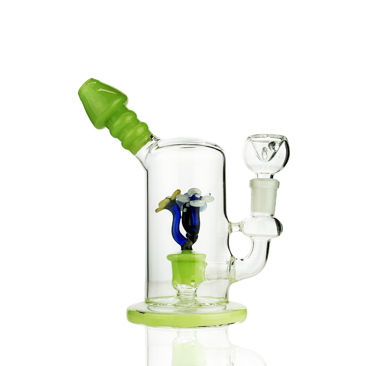 7-Inch Slime Glass Flower Shower Water Pipe