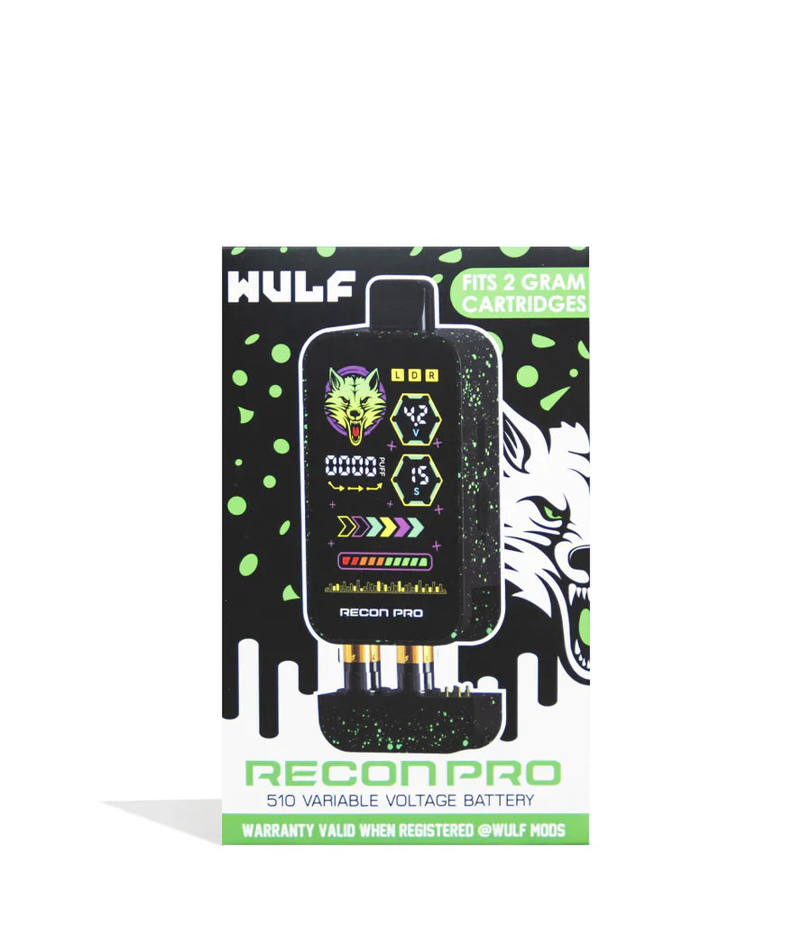 Wulf Recon Pro Dual Cartridge Vape 9-Pack