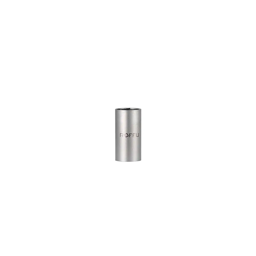 XLUX ROFFU silver cylindrical convection vape cartridge
