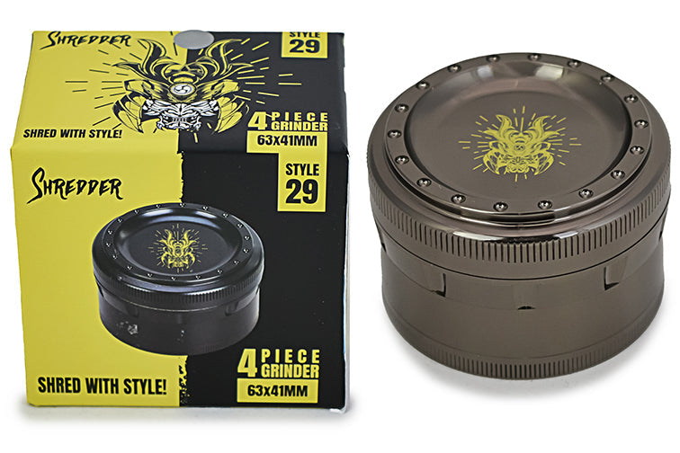 Premium Four-Piece Metal Herb Grinder