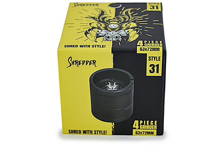 Premium 4-Piece Grinder with Ashtray Top