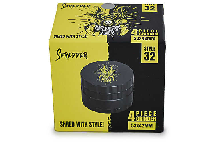 Heavy Duty 4-Piece Dry Herb Grinder with Gift Box