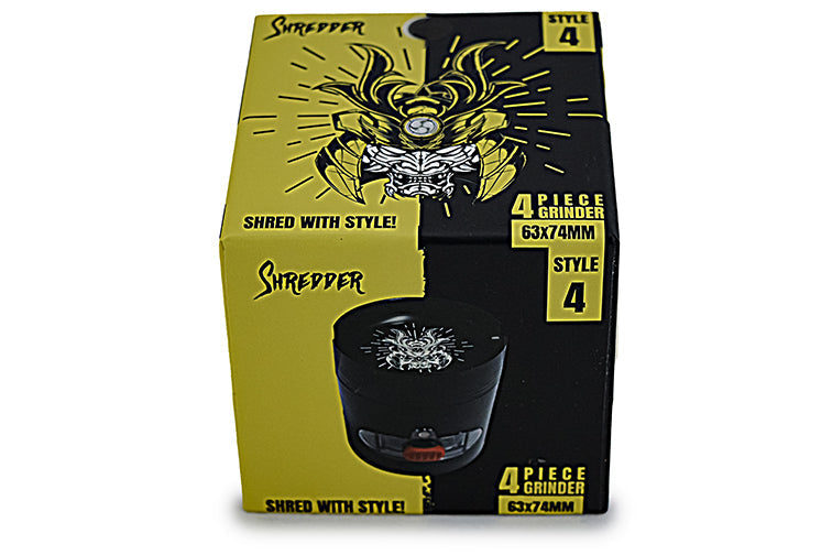 Robust 4-Piece Metal Dry Herb Grinder