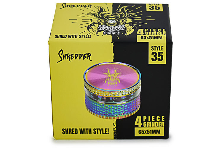 Heavy Duty 4-Piece Metal Grinder