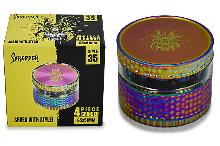 Heavy Duty 4-Piece Metal Grinder