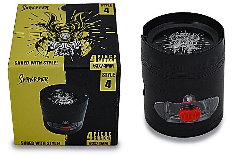 Robust 4-Piece Metal Dry Herb Grinder