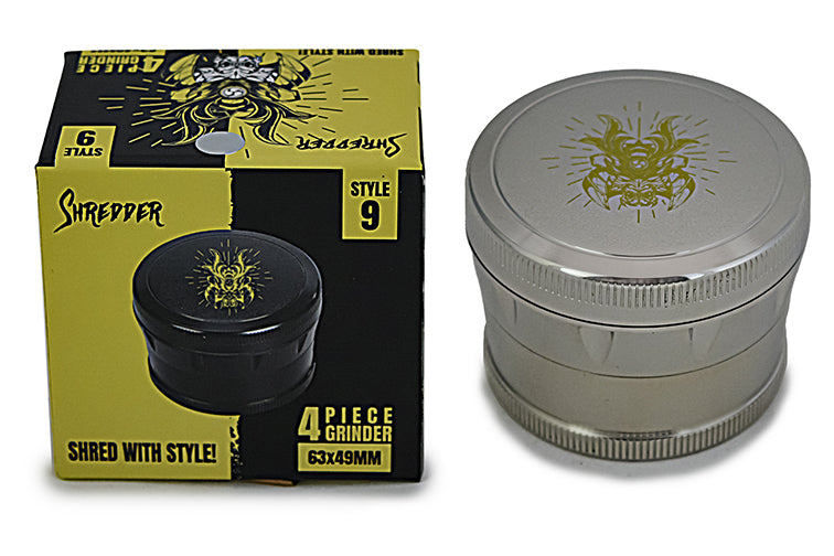 Robust Metal Dry Herb Shredder with Gift Box
