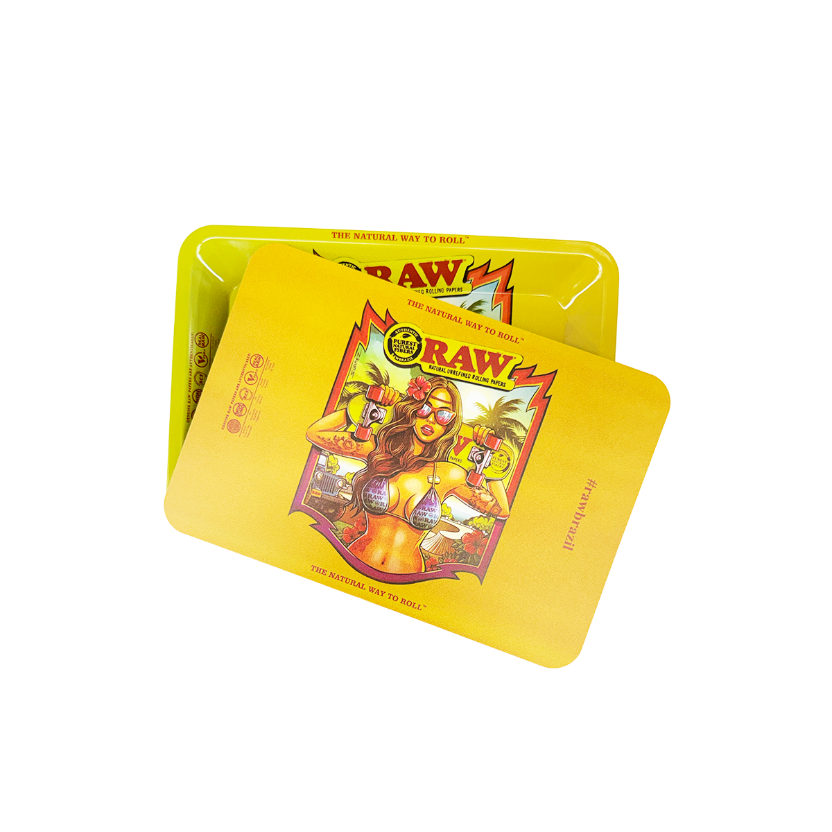 Portable Magnetic Rolling Tray - 7x5 Inch