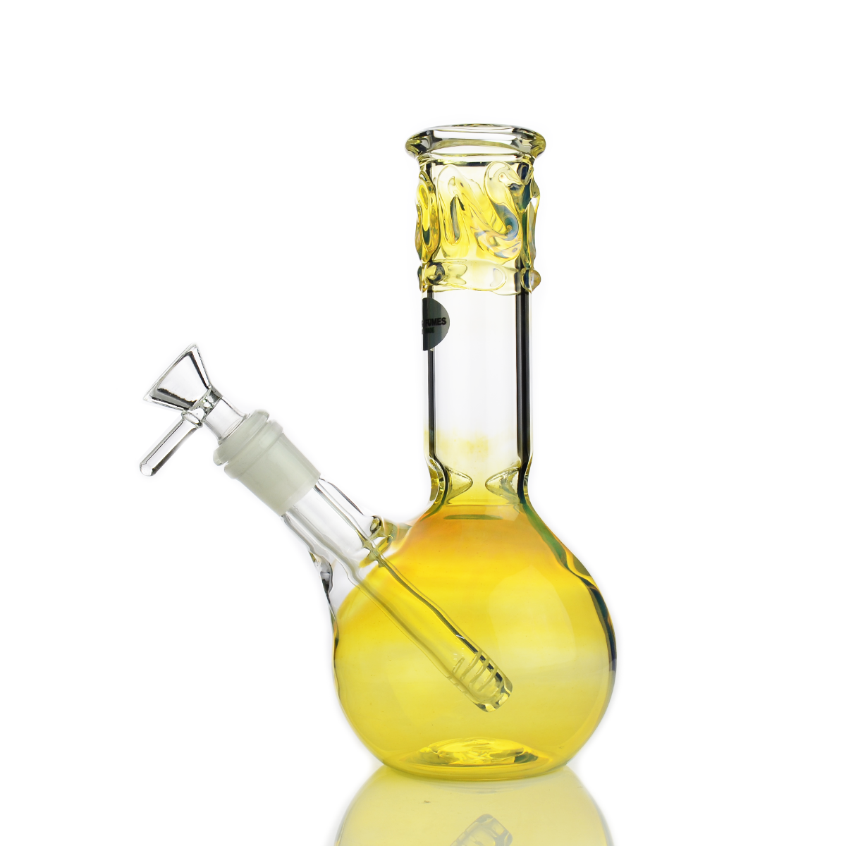 8-inch Fumed Sphere Base Water Pipe, USA Made