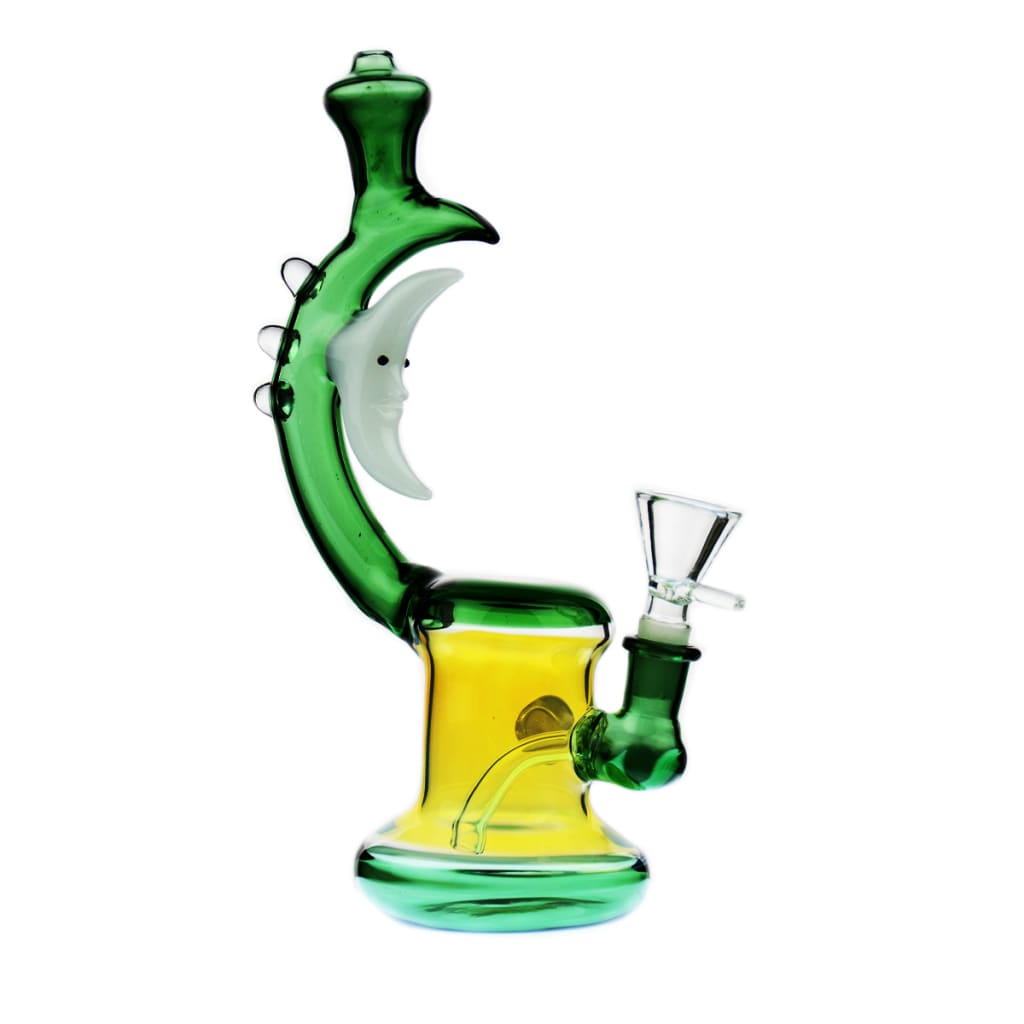 Thick glass beaker bong — durable 5mm+ glass built for group sessions