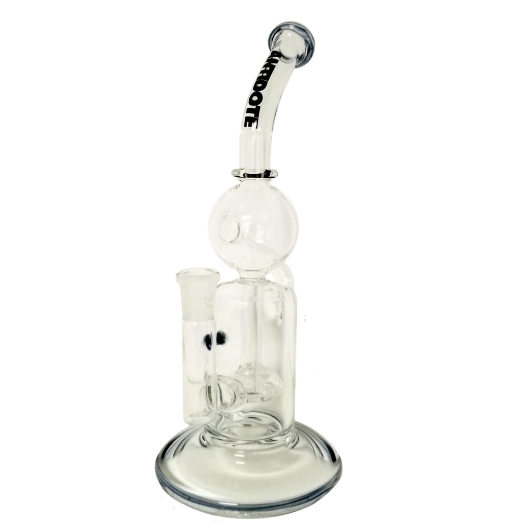 Clear glass Antidote Neutralizer dab rig with UFO perc filtration
