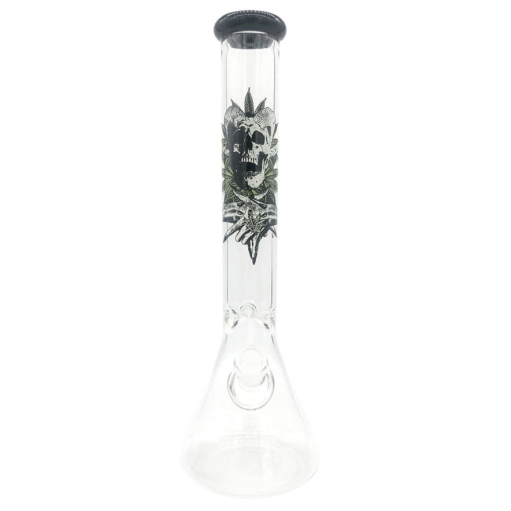 Blackcraft Cult 14 Beaker Skull Water Pipe from Southern California